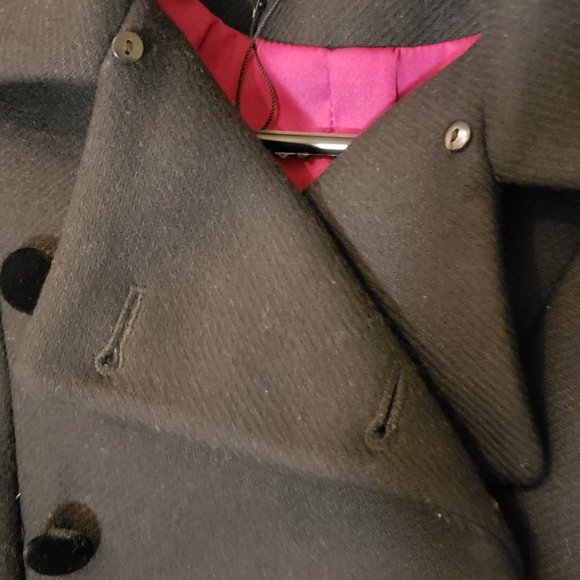 NWOT beautiful Zara wool coat jacket peacoat - Picture 6 of 6